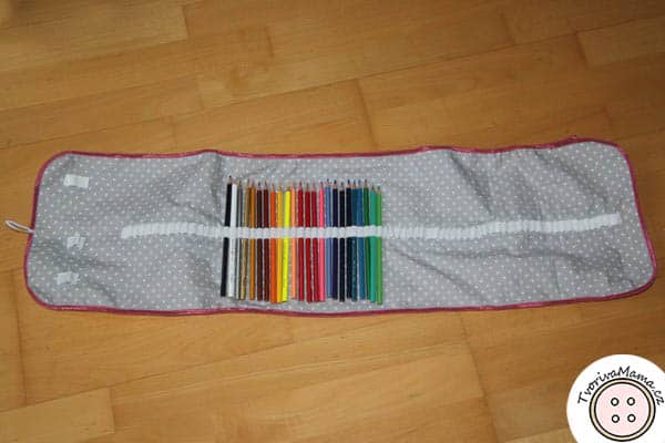 Tutorial: Roll-up pencil case – Sewing